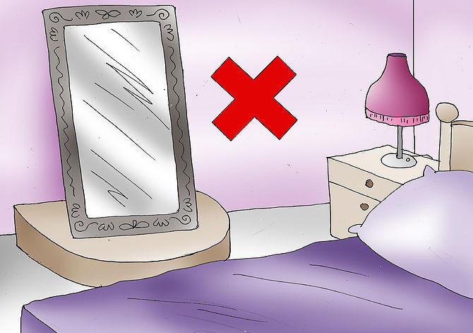 Đặt gương ra sao để xóa sổ tà khí trong nhà?