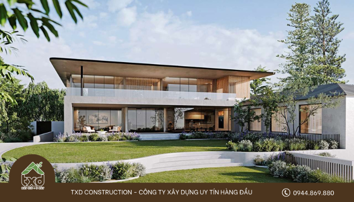 Biệt thự sân vườn kết hợp nghỉ dưỡng
