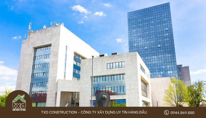 Các mô hình toà nhà văn phòng phổ biến