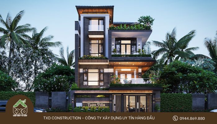 Bóc tách các loại chi phí xây biệt thự 3 tầng