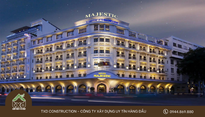 Xây dựng khách sạn sẽ chia ra thành hạng mục xây thô và hoàn thiện