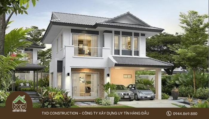 Các loại chi phí xây dựng biệt thự 2 tầng