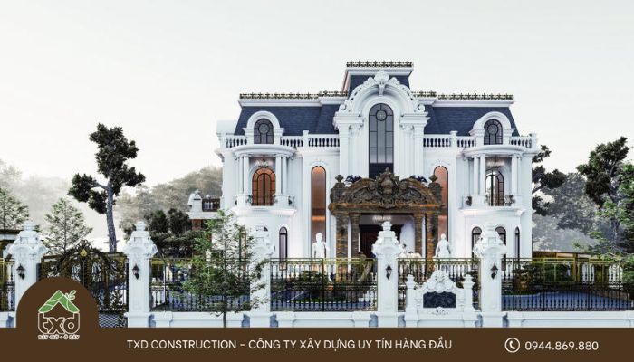 Những yếu tố ảnh hưởng đến giá xây biệt thự tân cổ điển