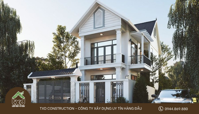 Nhà đẹp 2 tỷ đồng mái Thái