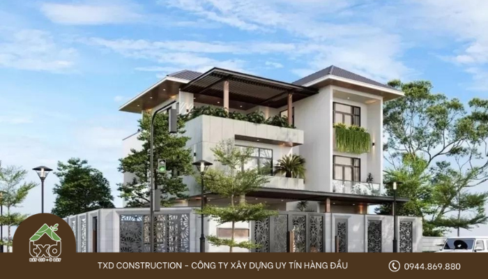 Nhà phố 3 tầng 2 mặt tiền