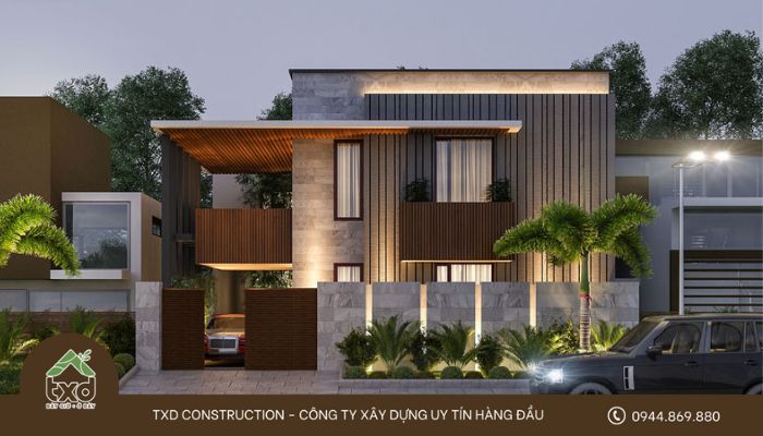 Chi phí xây dựng biệt thự 2 tầng sẽ bị ảnh hưởng bởi nhiều yếu tố