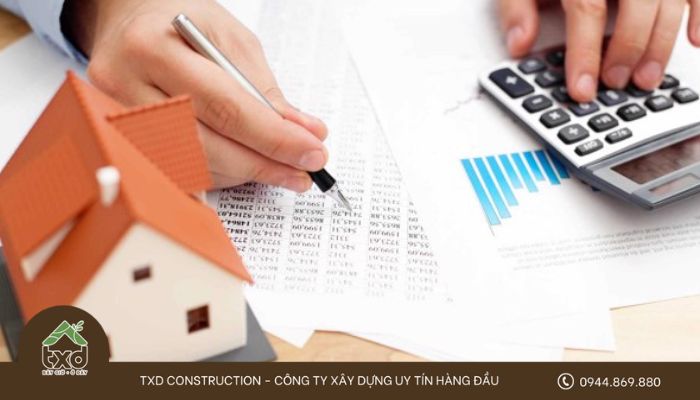 Các bước lập bảng dự toán kinh phí xây nhà