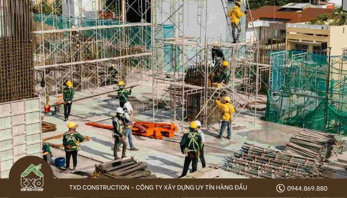 Các hạng mục tính giá nhân công xây dựng biệt thự 