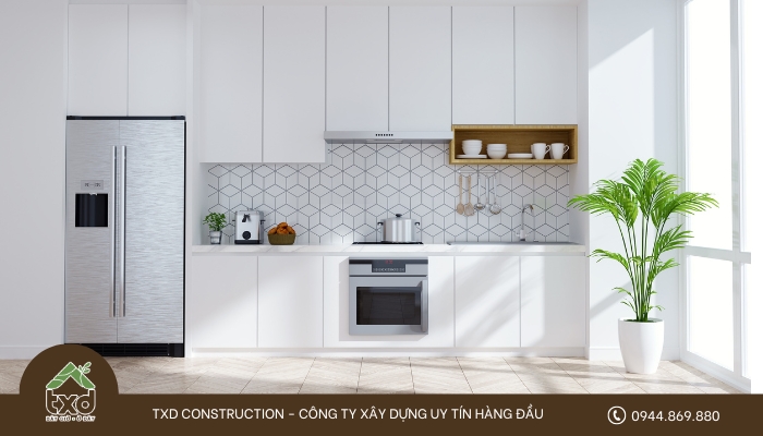 Lưu ý khi thiết kế bếp theo kích thước chuẩn