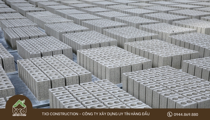 Gạch không nung ngày càng được ưa chuộng trong các công trình hiện đại