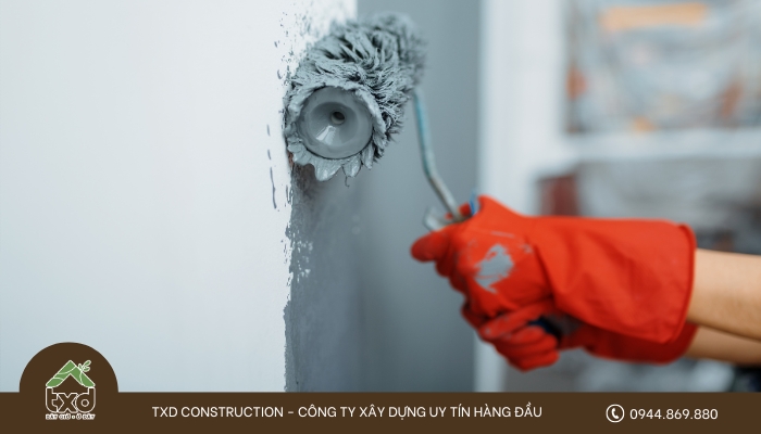 Lưu ý thi công sơn để đảm bảo độ bền