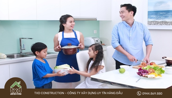 Những lưu ý khi thiết kế bếp cho người Việt
