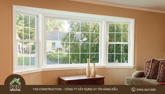 Kích thước cửa sổ theo từng loại vật liệu