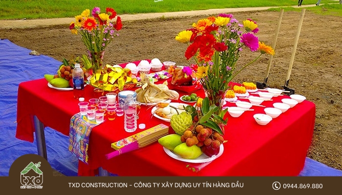Nghi lễ động thổ xây nhà theo phong tục Việt