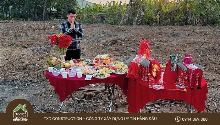 Nghi lễ động thổ xây nhà chi tiết và chuẩn phong thủy