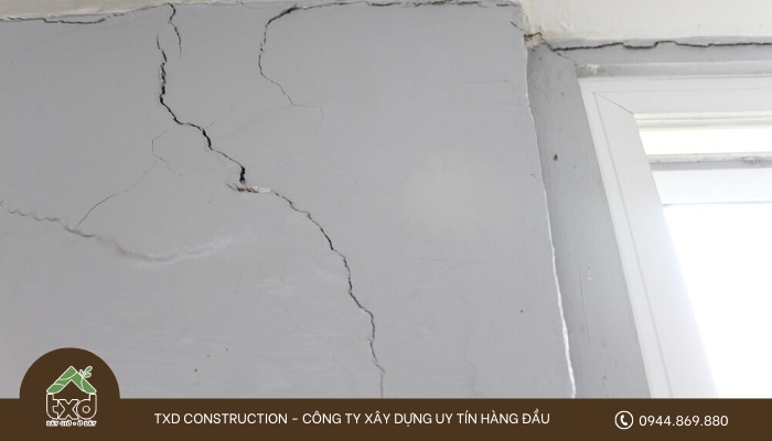 Một số lưu ý khi xử lý tình trạng nứt tường