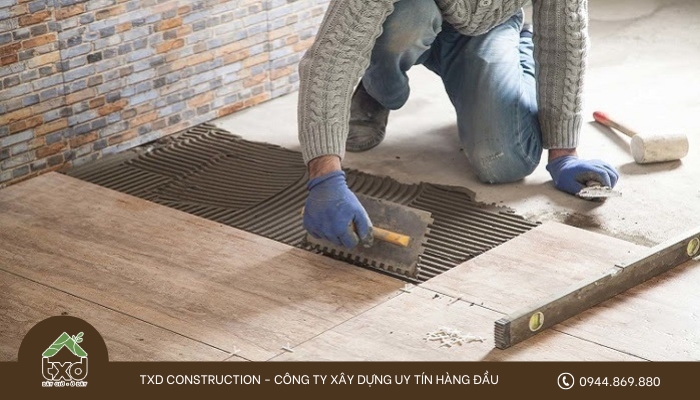 Khái niệm xi măng láng nền và thành phần chính